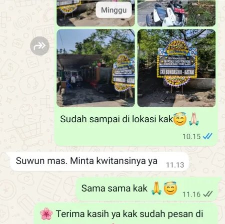 Pengiriman Papan Bunga Duka Cempaka Putih Timur