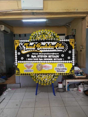 Papan Bunga di Cempaka Putih Timur