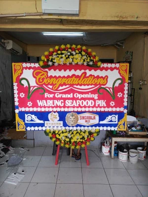 Papan Bunga di Cempaka Putih Timur