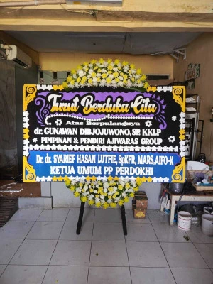 Papan Bunga di Cempaka Putih Timur